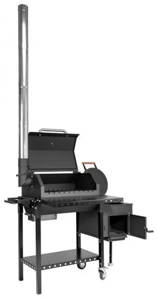 Мангал полустационарный Helios 123x77x253 см, сталь купить,NaN