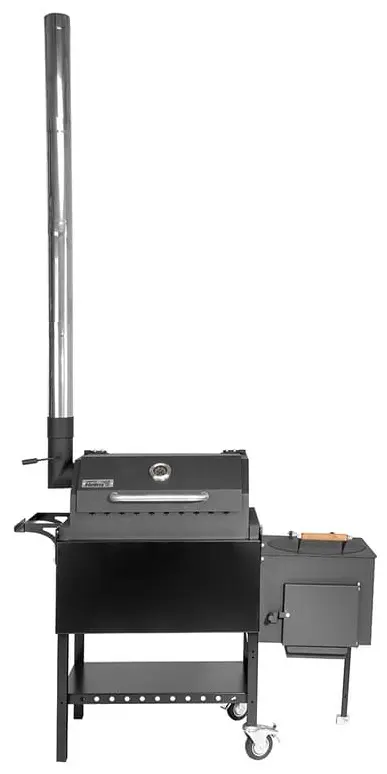 Мангал полустационарный Helios 123x77x253 см, сталь купить,NaN