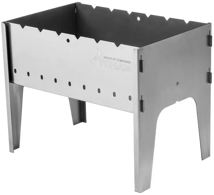 Мангал разборный ТОНАР 31x49x37 см, сталь купить,NaN