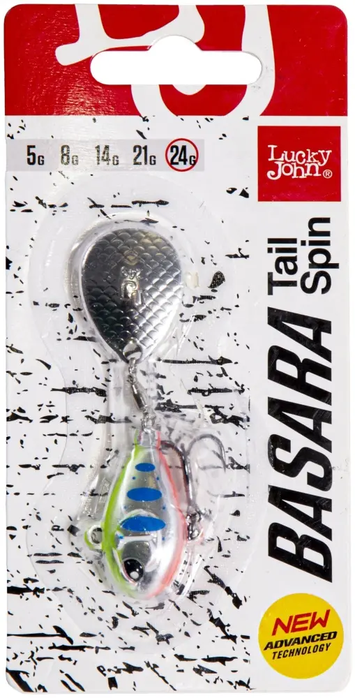 Тейл-спиннер Lucky John BASARA TAIL SPIN (LJBTS24-017) 1 шт цвет 017 купить,NaN