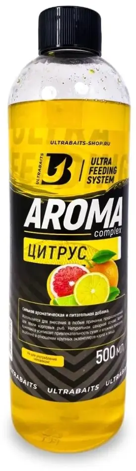 Прикормка ULTRABAITS Арома комплекс Цитрус 0.05 кг купить,NaN