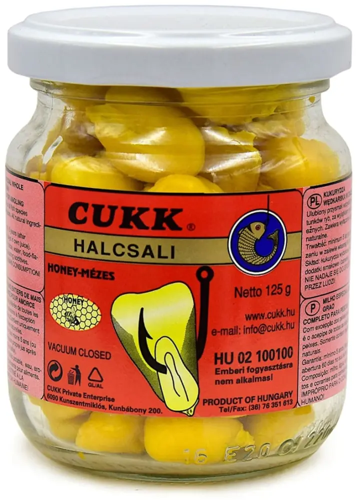 Прикормка Кукуруза Goliat 125гр. Honey (Мед), желтая Honey (Мед) 0.125 кг купить,NaN
