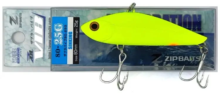 Воблер ZipBaits Виб ZBL VIB 80 1 шт 80 мм Mazume Chart купить,NaN