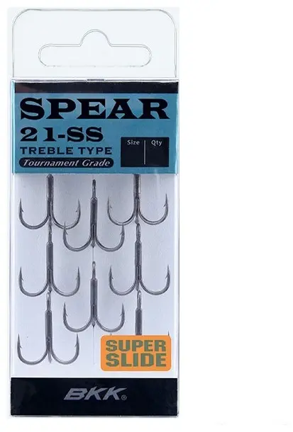 Крючок для рыбалки BKK Spear-21 SS №4/0 A-ET-6131 тройной черный 4 шт купить,NaN