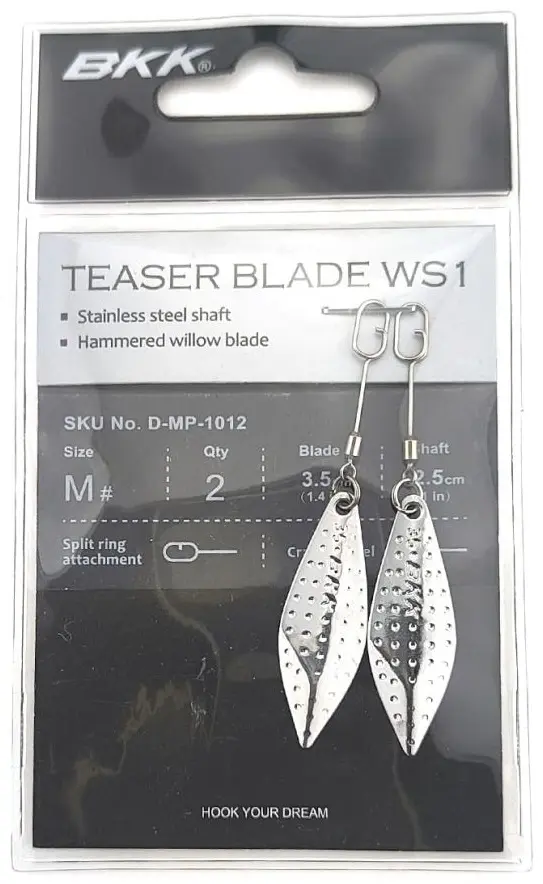 Лепесток BKK Лепесток для офсетного крючка Teaser Blade WS1 M, 35mm (2шт) D-MP-1012 купить,NaN