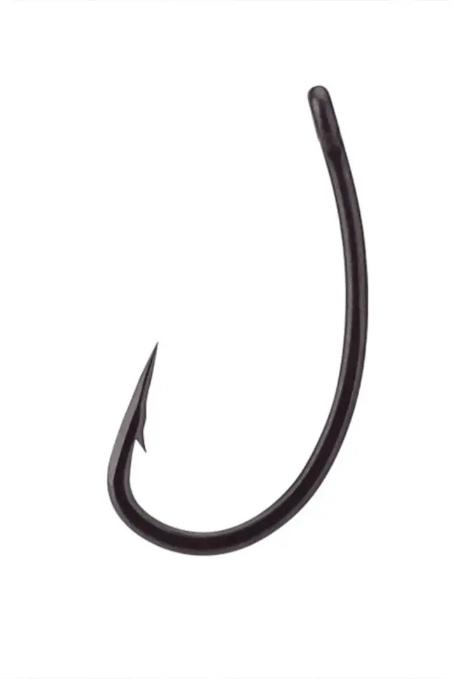 Крючок для рыбалки BKK Curved Shank Superslide №4, 10шт одинарный черный 10 шт купить,NaN