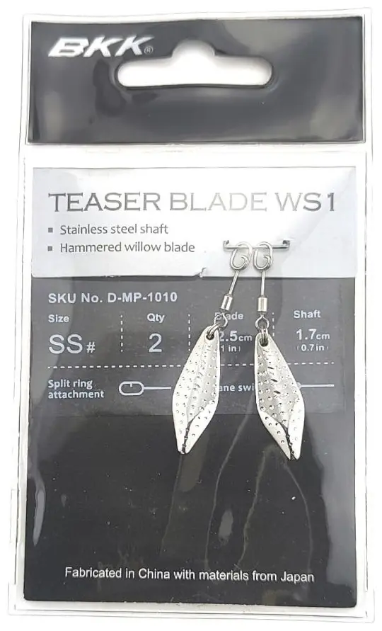 Лепесток BKK Лепесток для офсетного крючка Teaser Blade WS1 SS, 2.5mm (2шт) D-MP-1010 купить,NaN