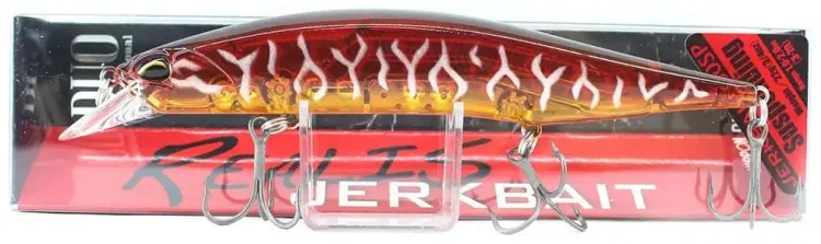 Воблер DAM Realis Jerkbait 130SP 1 шт 130 мм CCC3354 Ghost Red Tiger купить,NaN