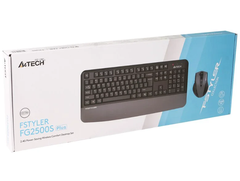 Клавиатура + мышь A4Tech Fstyler FG2500S Plus Grey купить,12490