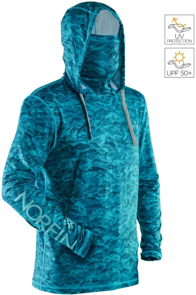 Джемпер NORFIN SUN PRO MARLIN HOODIE GREEN L