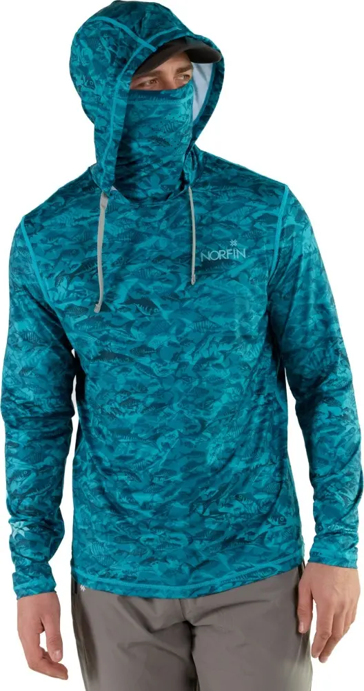 Джемпер NORFIN SUN PRO MARLIN HOODIE GREEN L