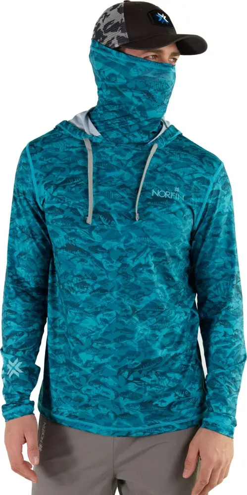Джемпер NORFIN SUN PRO MARLIN HOODIE GREEN L