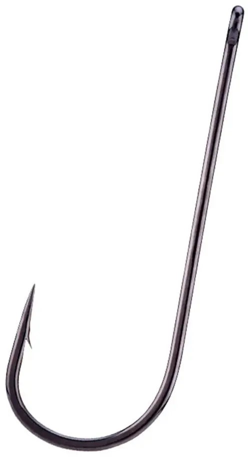 Крючок для рыбалки BKK Aberdeen-R Diamond Black Nickel №4, 10шт одинарный черный 10 шт