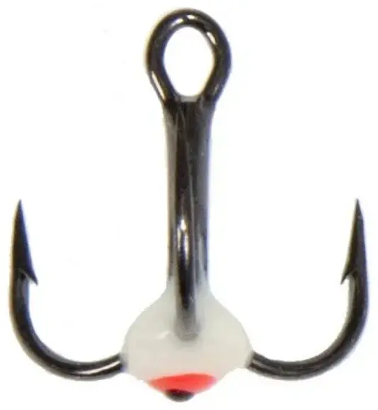 Крючок для рыбалки Lucky John LJ99040-01 тройной красный 1 шт купить,NaN