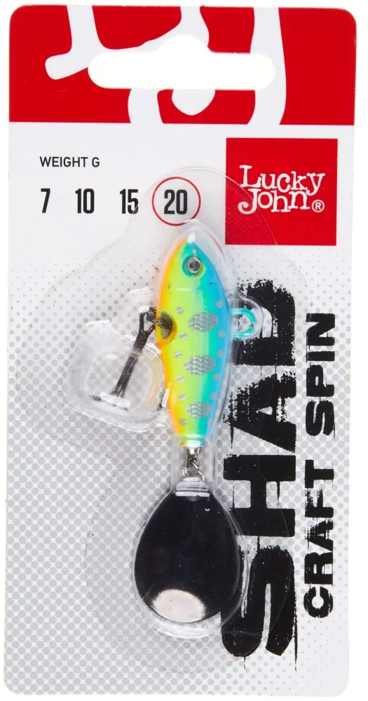 Тейл-спиннер Lucky John SD HACRAFT SPIN (LJSCS020-015) 1 шт цвет 015 купить,NaN