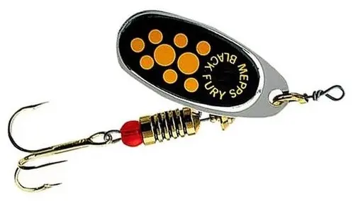Блесна Mepps Блесна BLACK FURY JAUNE AG №2 4,5гр, 57358 1 шт купить,NaN