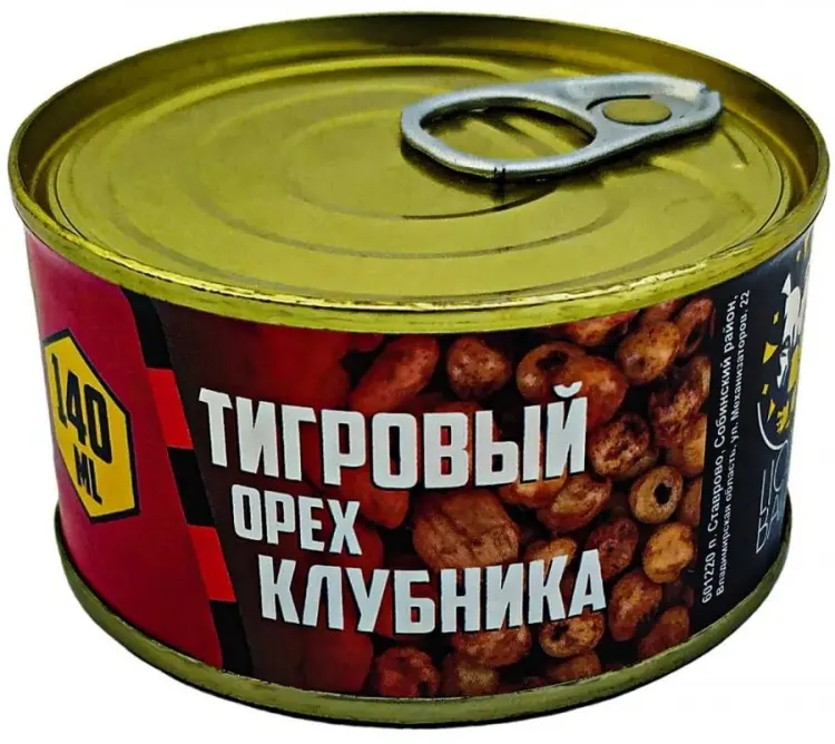 Прикормка Lion Baits Тигровый орех консервированный LB-000021 клубника 0.14 кг - ForteMarket Прикормка Lion Baits Тигровый орех консервированный LB-000021 клубника 0.14 кг купить,NaN