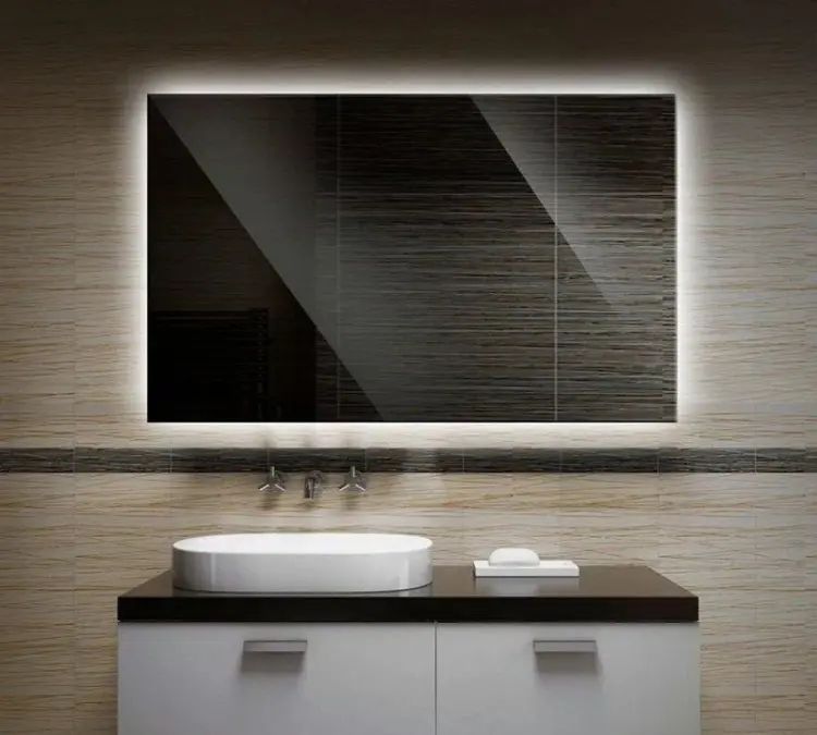 Зеркало настенное ALROSSA 100x80 см купить,NaN