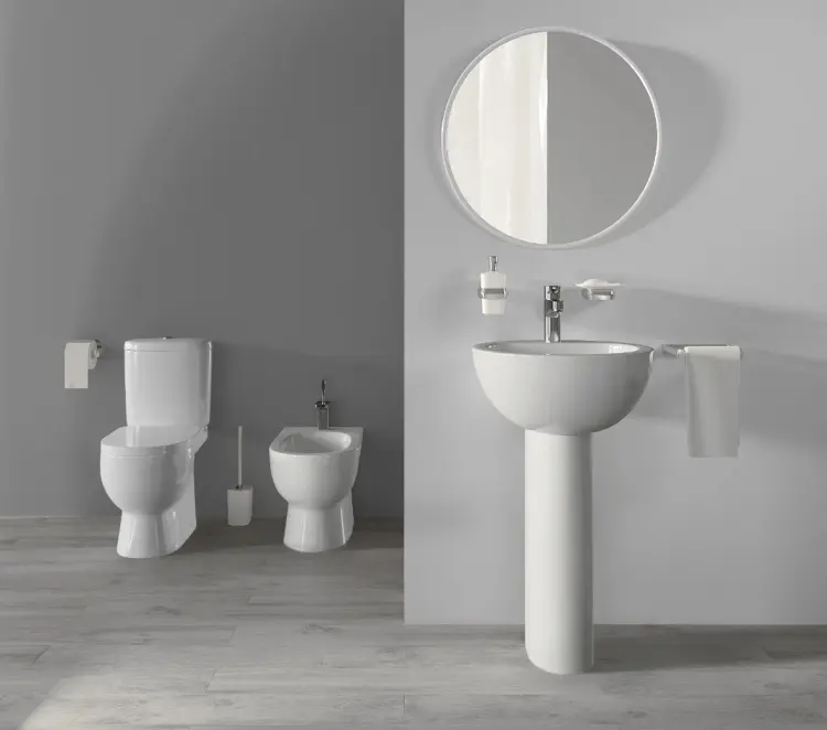Sanita Luxe унитаз-компакт Art Comfort WC.CC/Art/2-DM/WHT.G/S1, санфарфор