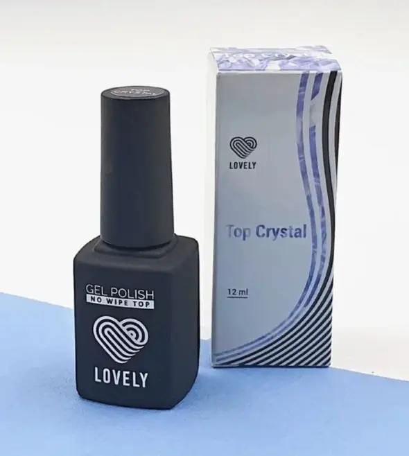 Lovely верхнее покрытие Crystal Top Clear глянцевое 12 мл купить,NaN