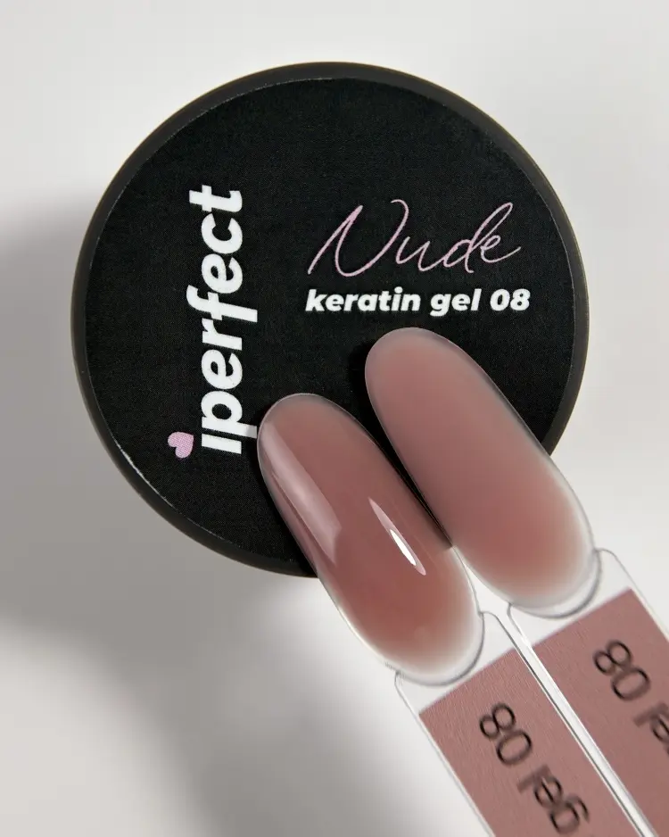 Iperfect Keratin gel NUDE 08 — гель для моделирования и наращивания ногтей, 15 мл купить,NaN