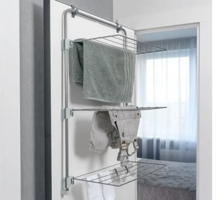 Сушилка навесная LifeGoods.kz 33x60x91 см, кол-во уровней: 3, металл купить,NaN
