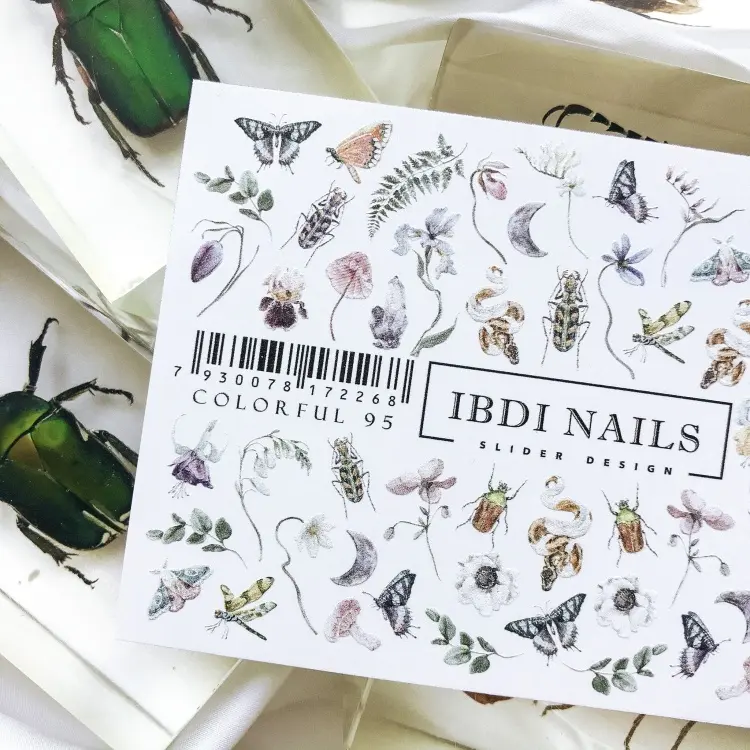 IBDI Nails слайдеры Colorful 95 1 шт купить,NaN