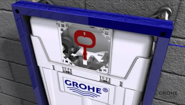 Grohe рамная инсталляция Rapid SL 38721 хром