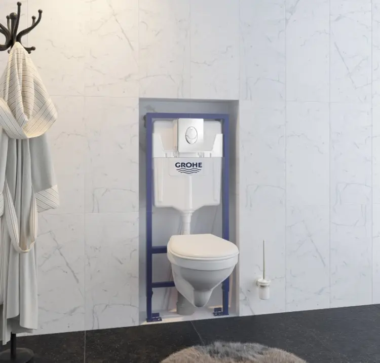 Grohe рамная инсталляция Rapid SL 38721 хром