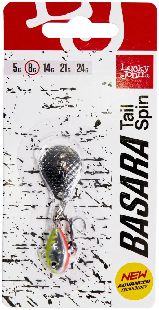 Тейл-спиннер Lucky John BASARA TAIL SPIN (LJBTS08-015) 1 шт цвет 015 купить,NaN