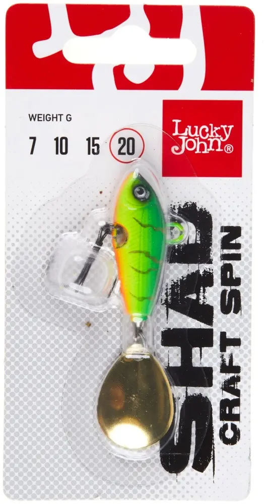 Тейл-спиннер Lucky John SHAD CRAFT SPIN (LJSCS020-003) 1 шт цвет 003 купить,NaN