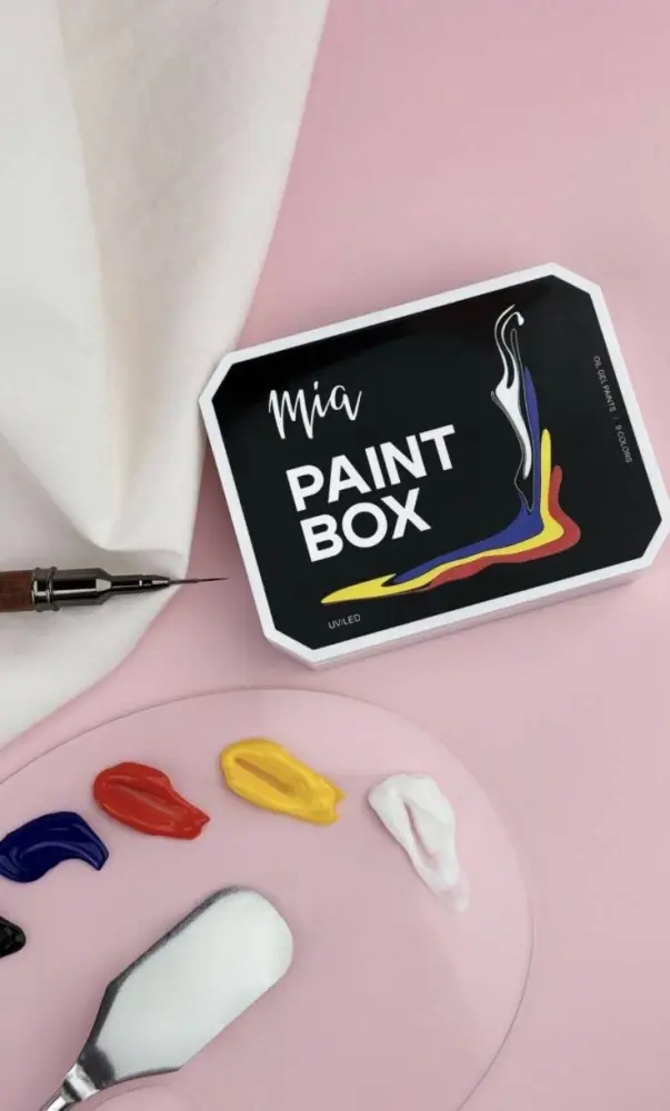 Mia гель-краска Paint box Набор 9 цветов 27 мл купить,NaN