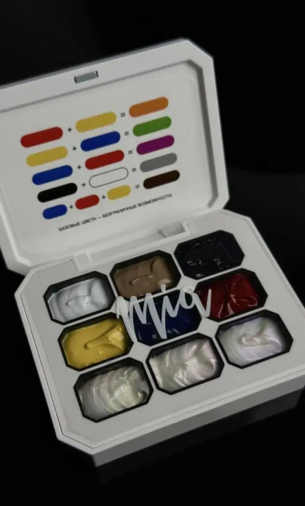 Mia гель-краска Paint box Набор 9 цветов 27 мл купить,NaN