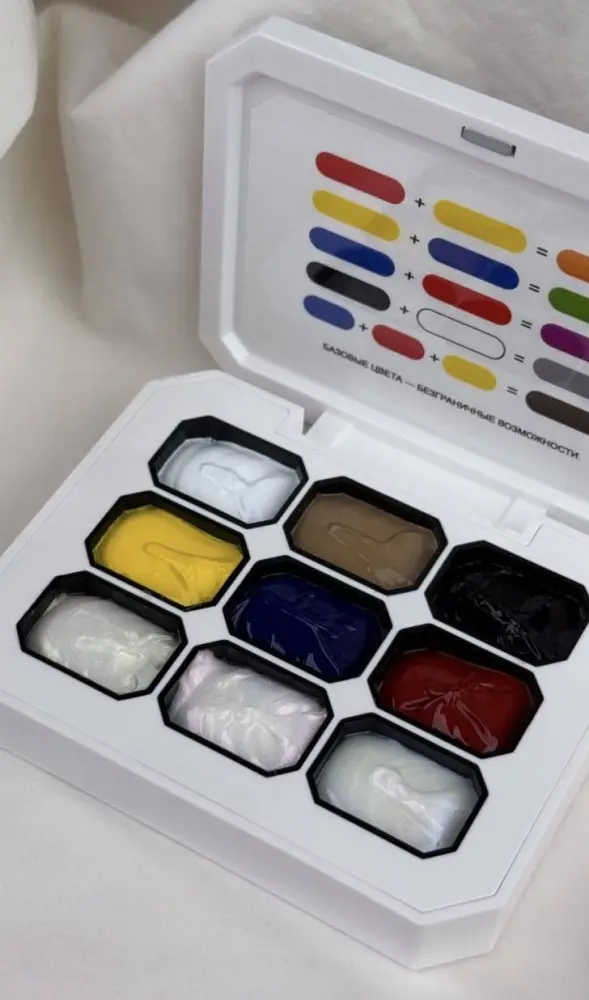 Mia гель-краска Paint box Набор 9 цветов 27 мл купить,NaN