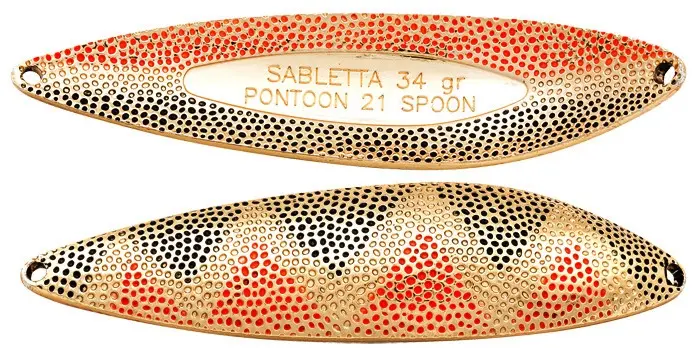 Блесна Pontoon21 SABLETTA 34.0 гр. (P21-SP-SBL-34-G46-604) 1 шт 87 мм купить,NaN