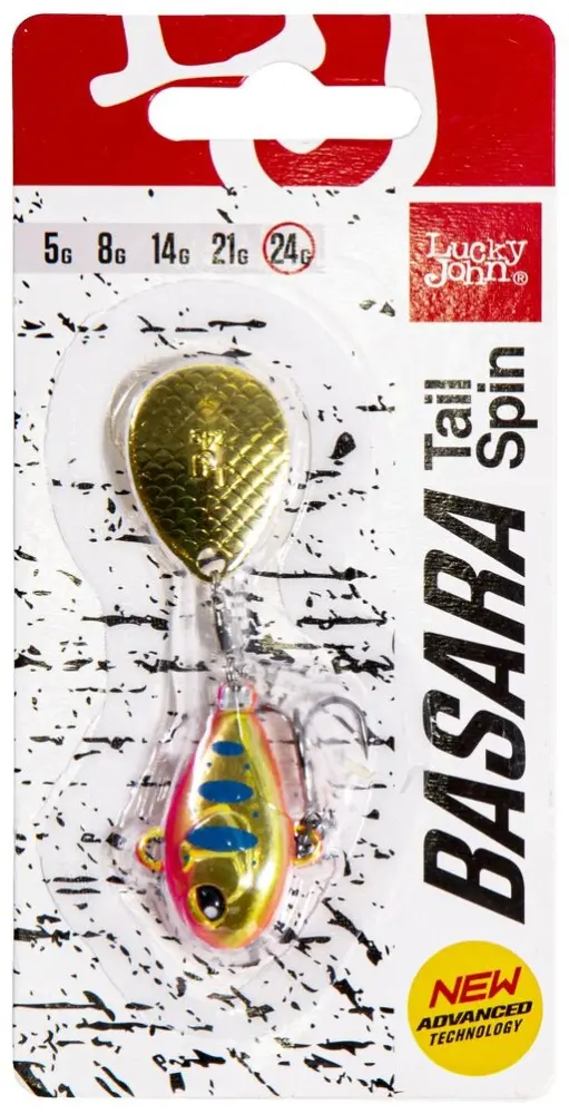 Тейл-спиннер Lucky John BASARA TAIL SPIN (LJBTS24-016) 1 шт цвет 016 купить,NaN