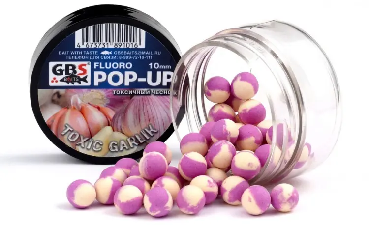 Прикормка GBS GBS-POP-UP-12-0.4-GARL Чеснок 0.04 кг купить,NaN