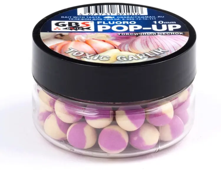 Прикормка GBS GBS-POP-UP-12-0.4-GARL Чеснок 0.04 кг купить,NaN