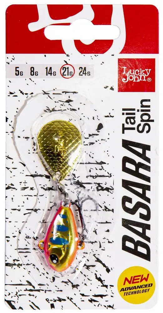 Тейл-спиннер Lucky John BASARA TAIL SPIN (LJBTS21-016) 1 шт цвет 017 купить,NaN