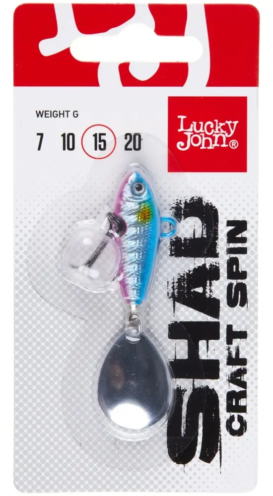 Тейл-спиннер Lucky John SHAD CRAFT SPIN (LJSCS015-018) 1 шт цвет 018 купить,NaN