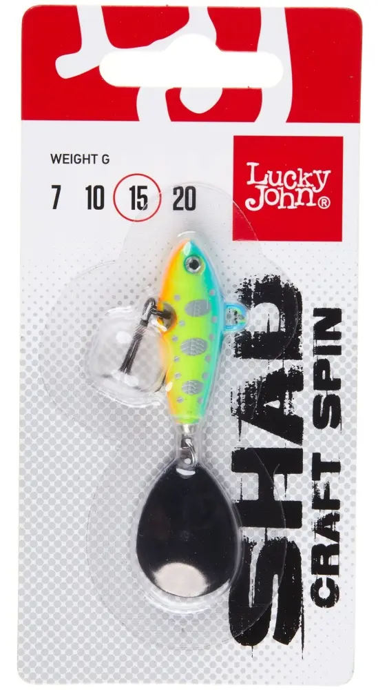 Тейл-спиннер Lucky John SHAD CRAFT SPIN (LJSCS015-015) 1 шт цвет 015 купить,NaN