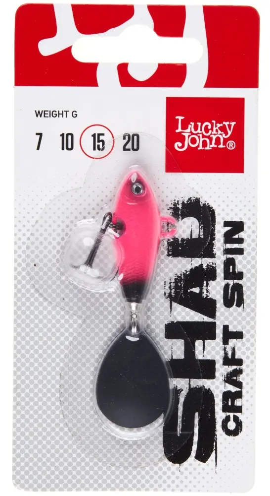 Тейл-спиннер Lucky John SHAD CRAFT SPIN (LJSCS015-021) 1 шт цвет 021