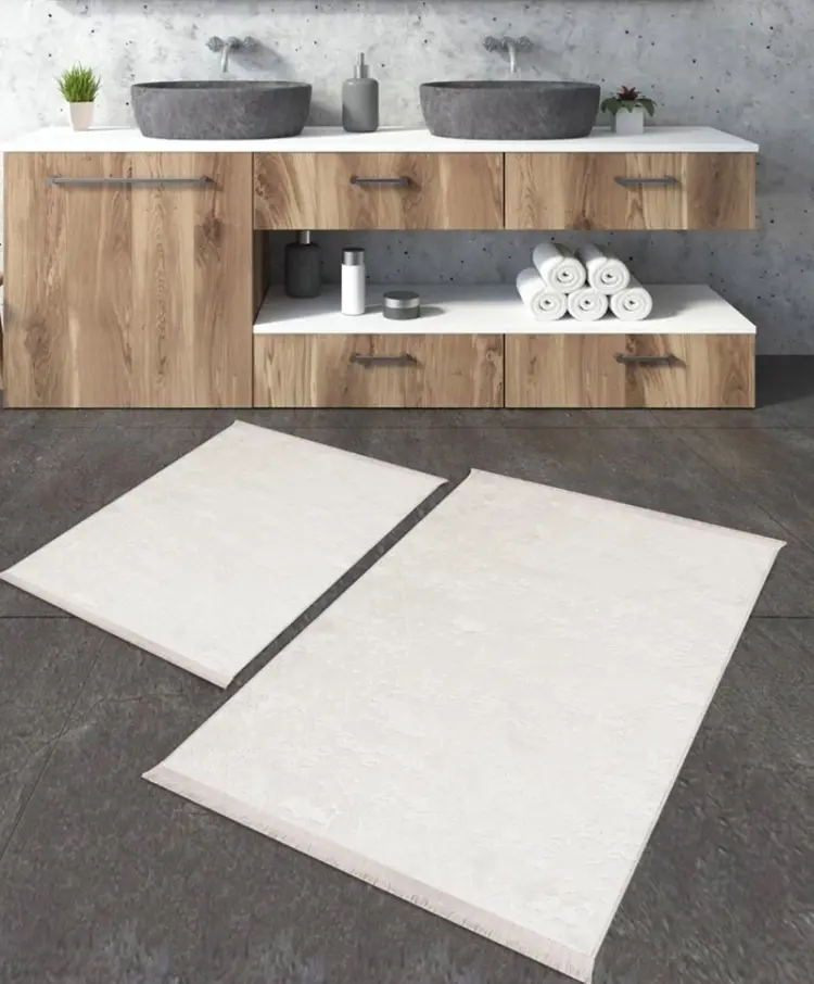 LifeGoods.kz комплект ковриков LG49659 100x60 см, полиэстер, микрофибра купить,NaN