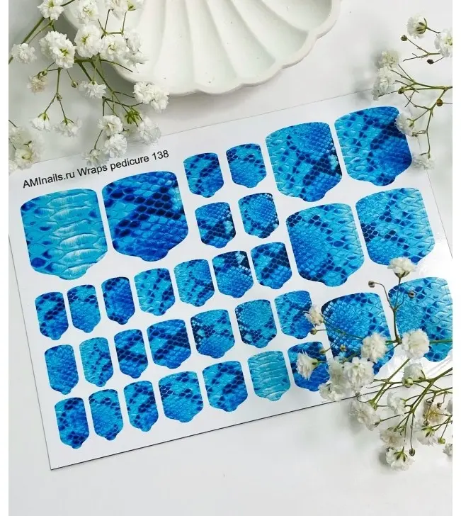 AMINAILS наклейки T138 1 шт купить,NaN
