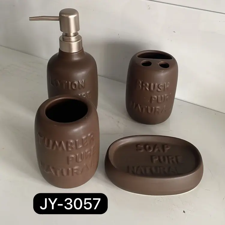 ALROSSA набор аксессуаров JY-3057 коричневый, серебристый купить,NaN