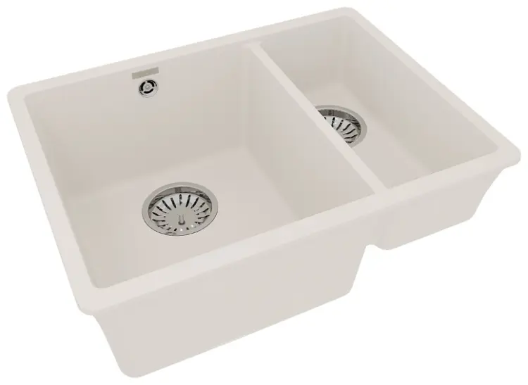 Кухонная мойка Lemark Sinara 550.2-U 42х55х20 см, искусственный гранит, тон жасмин купить,NaN