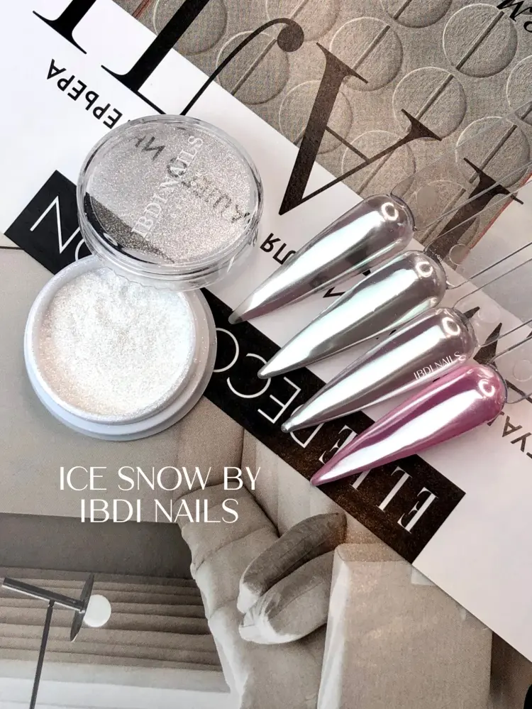 IBDI Nails втирка Пигмент ICE SNOW 1 шт купить,NaN