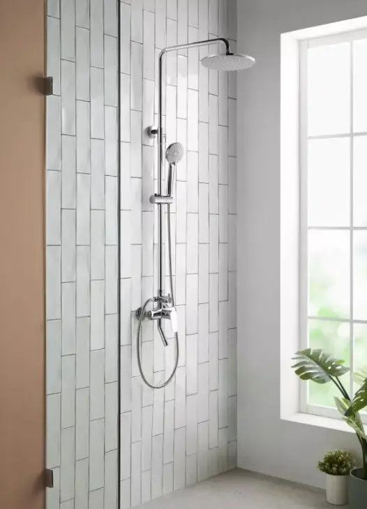 BRAVAT душевая стойка Rhein F6429564CP-A-ENG