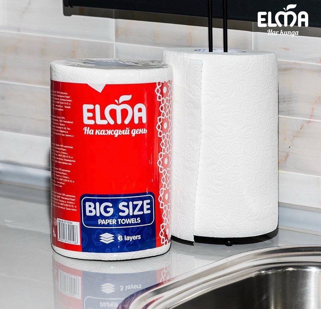 Бумажные полотенца Elma Big Size 1 шт купить,NaN