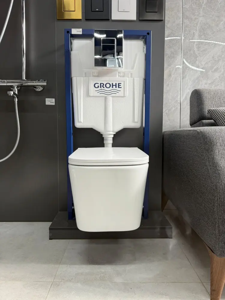 Grohe унитаз с инсталляцией 38772, санкерамика купить,NaN
